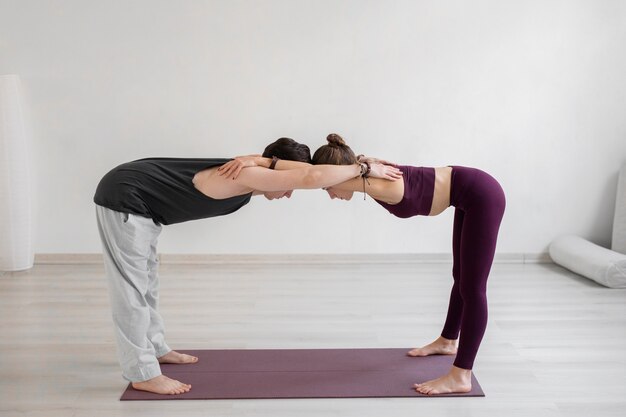 Couples Yoga Challenge"