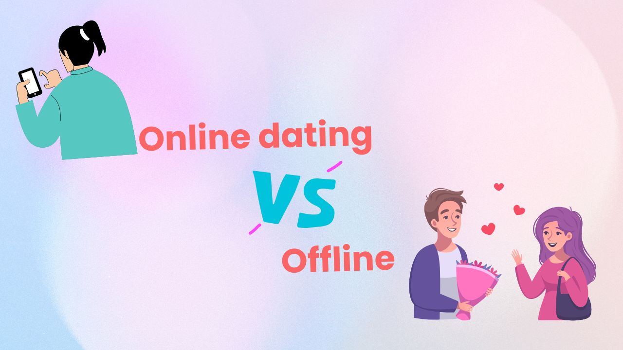 online dating vs offline pic